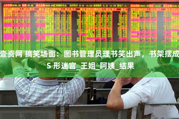 壹资网 搞笑场面：图书管理员理书笑出声，书架摆成 S 形迷宫_王姐_阿姨_结果