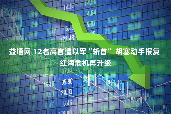 益通网 12名高官遭以军“斩首” 胡塞动手报复 红海危机再升级