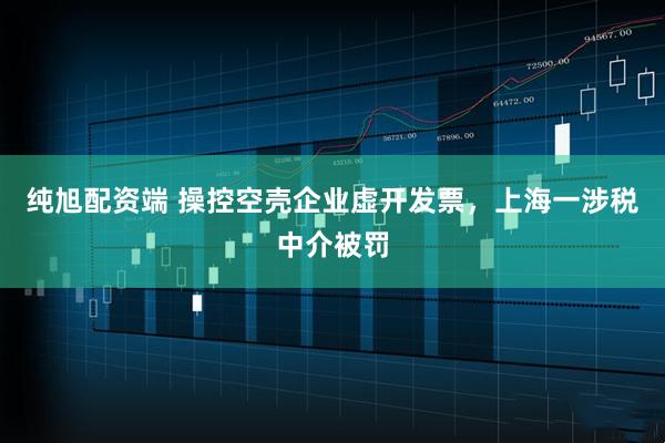 纯旭配资端 操控空壳企业虚开发票，上海一涉税中介被罚